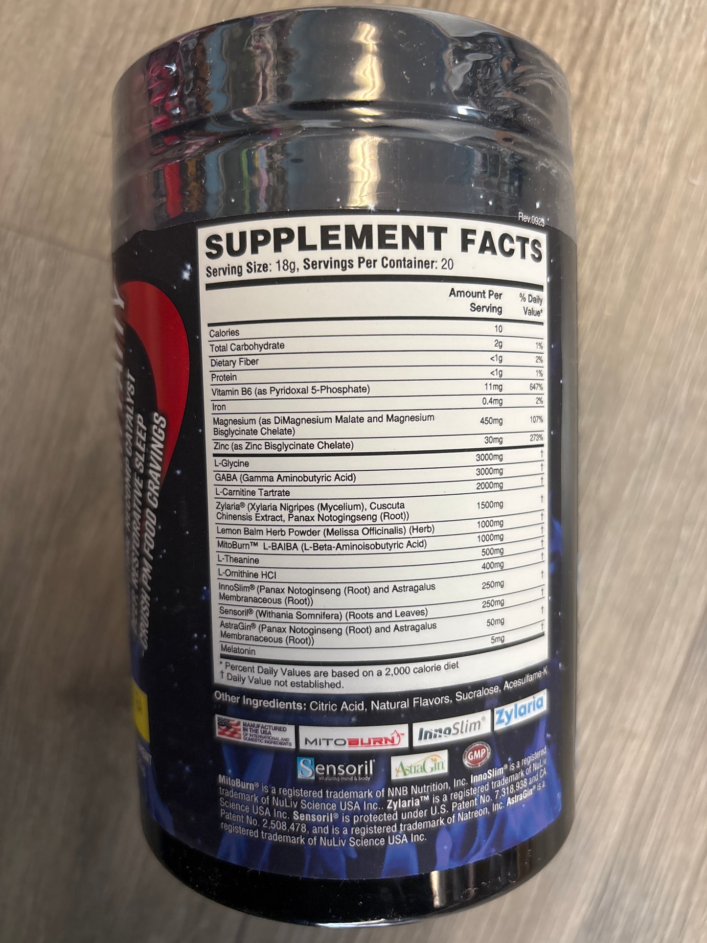Apollon Nutrition Night Night Fatty