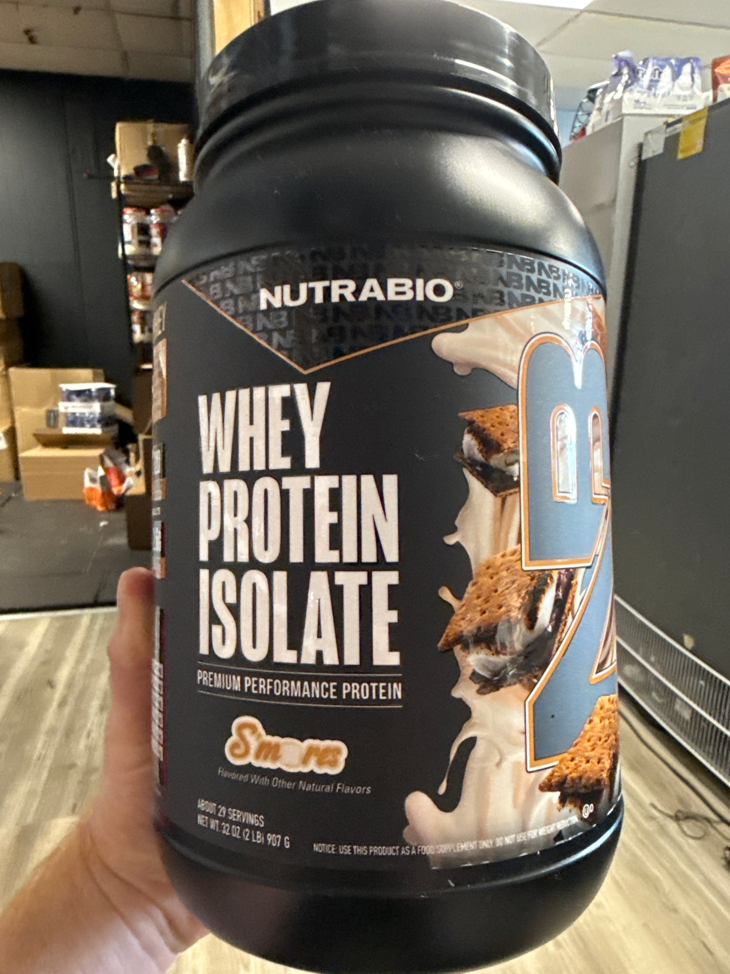 Nutrabio Whey Protein Isolate 2lb