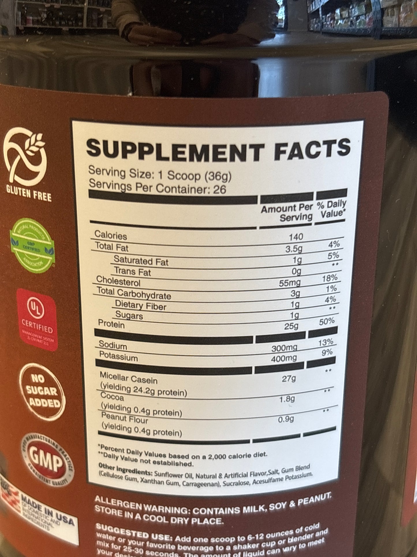 Apollon Nutrition Casein Protein