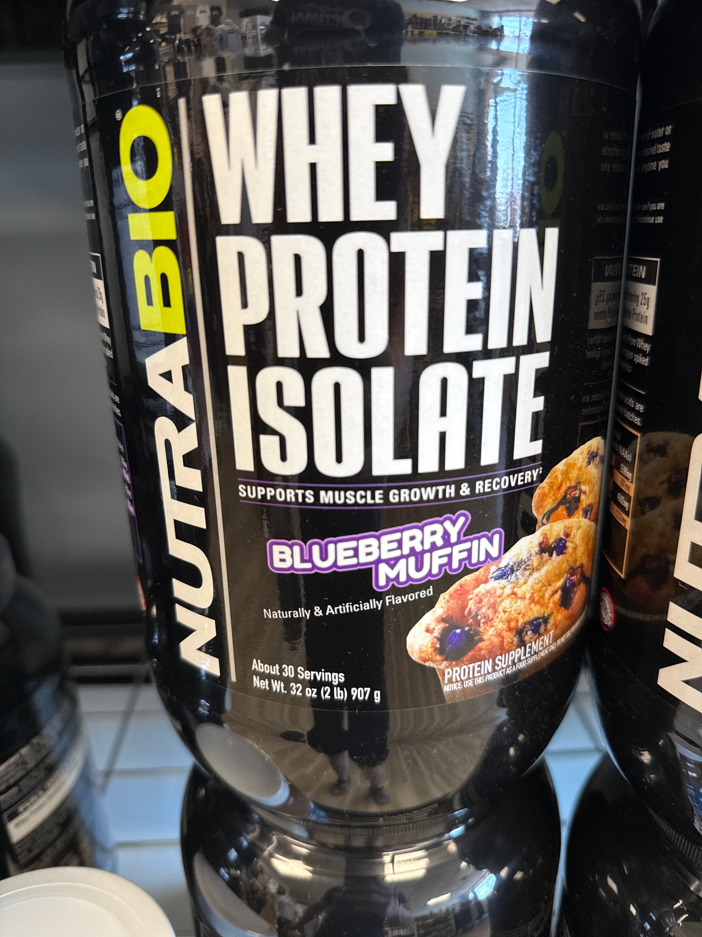 Nutrabio Whey Protein Isolate 2lb