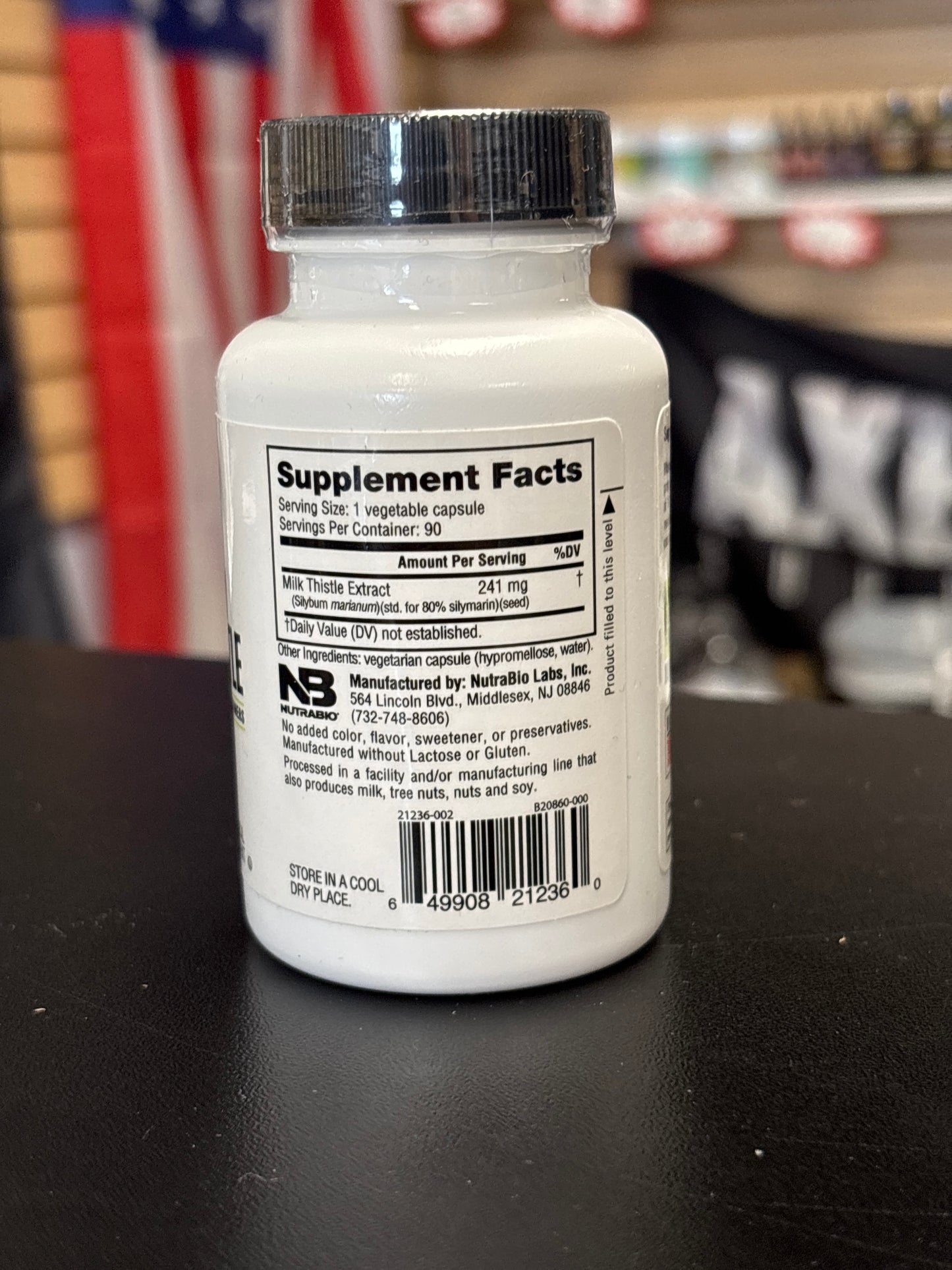 NutraBio European Milk Thistle