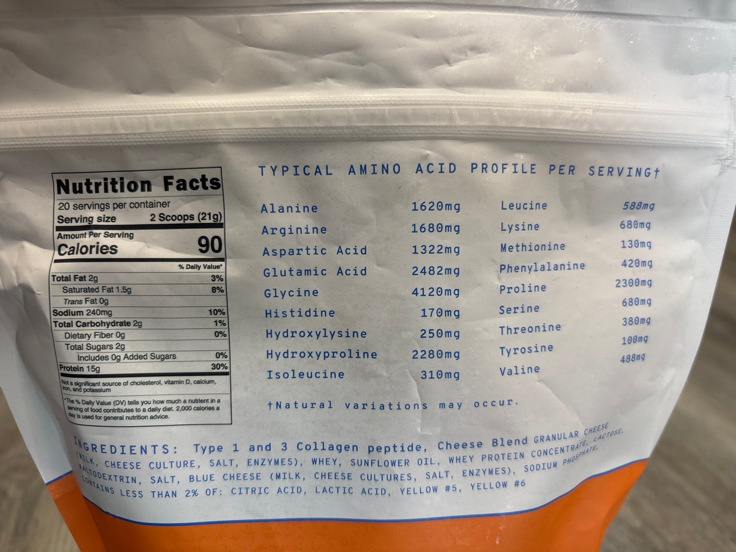 Meal Booster Collagen Cheese