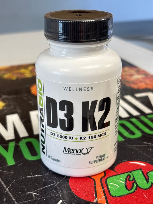 Nutrabio vitamin d3 k2