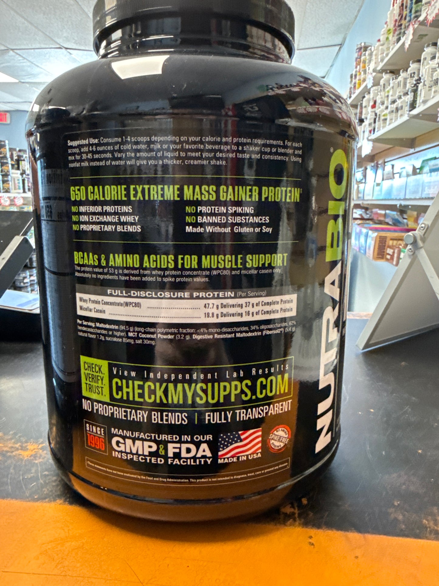 Nutrabio Extreme Mass