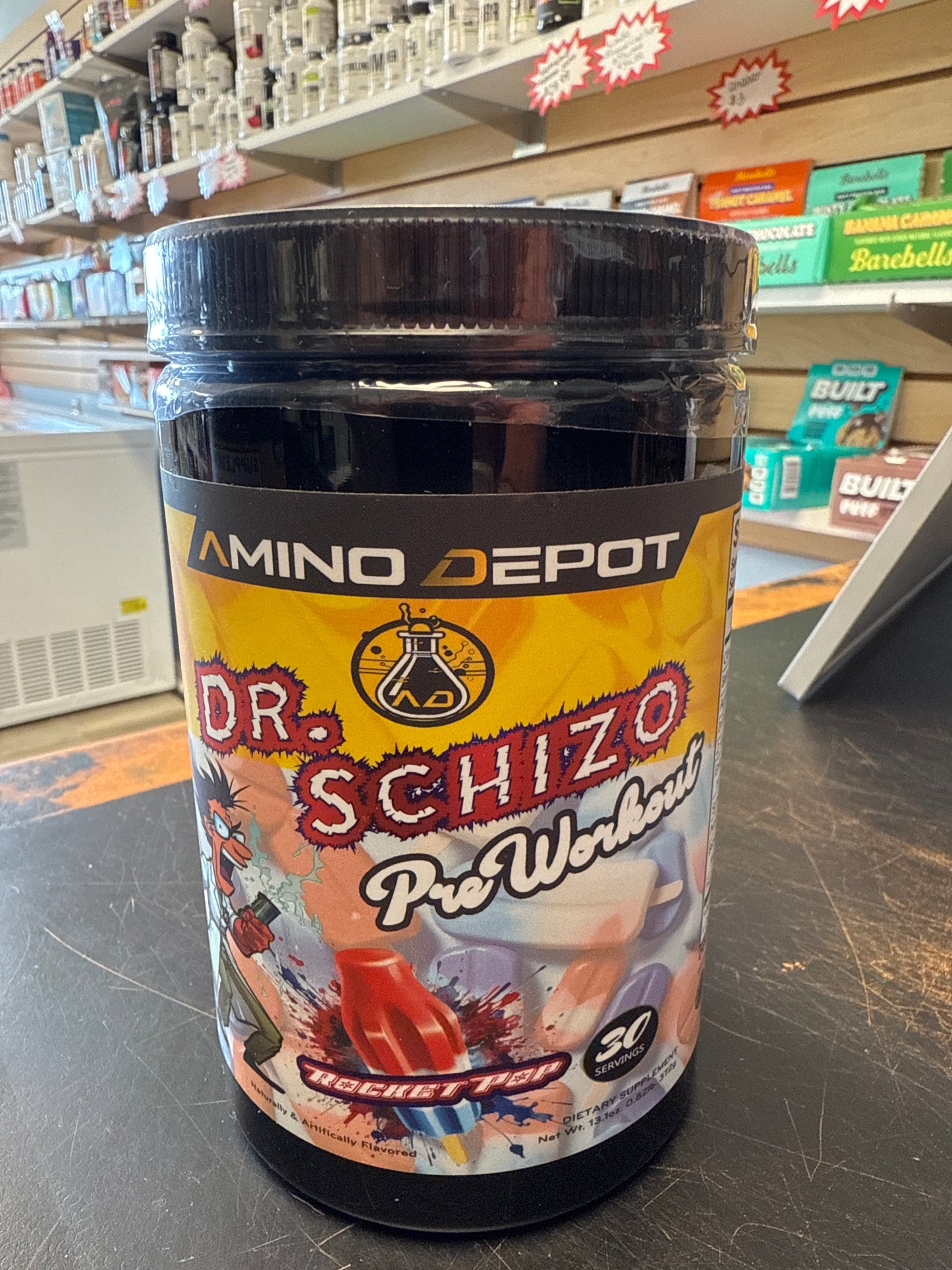 Amino depot dr. Schizo pre workout