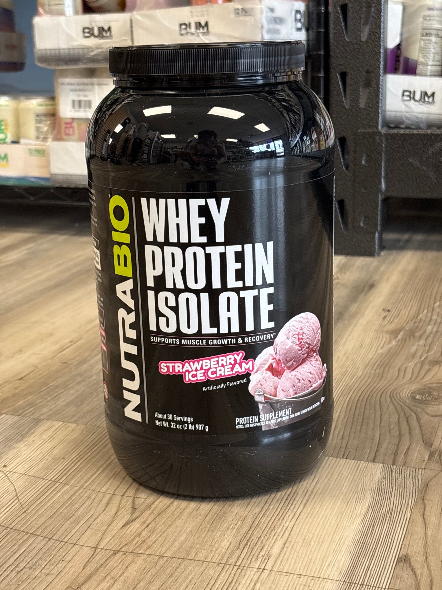 Nutrabio Whey Protein Isolate 2lb