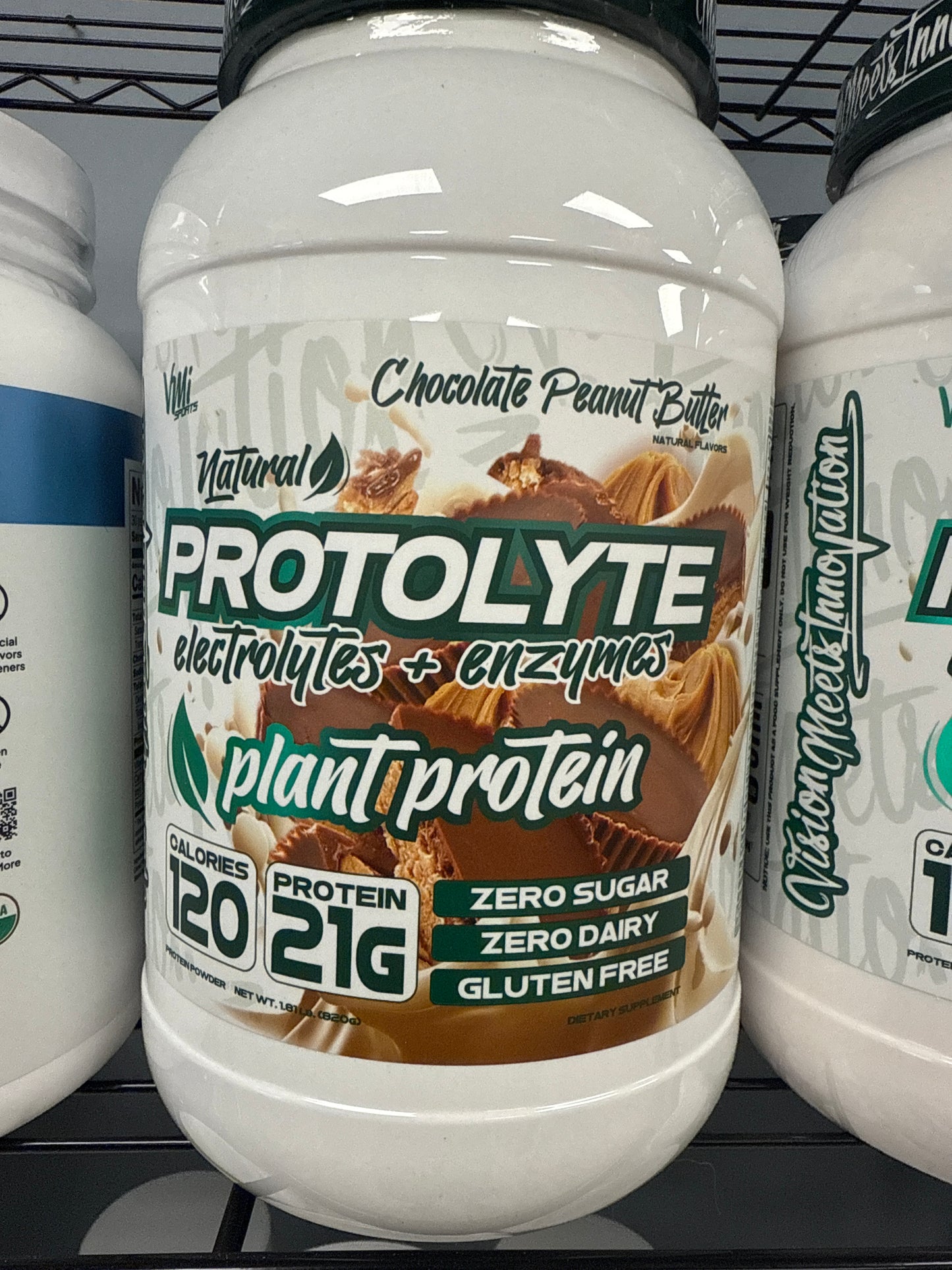 Vmi natural protolyte electrolytes + enzymes Plant Protein