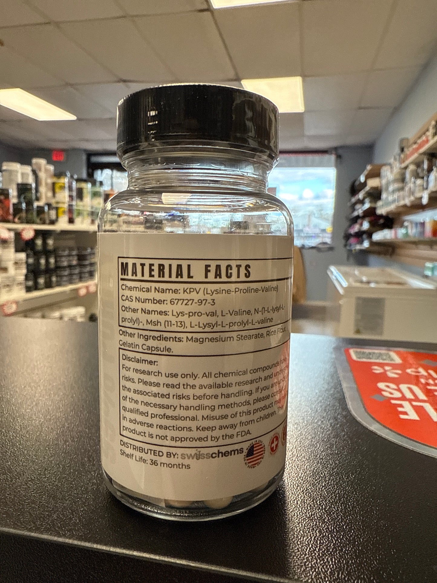 Swiss Chems KPV 250mcg 60caps