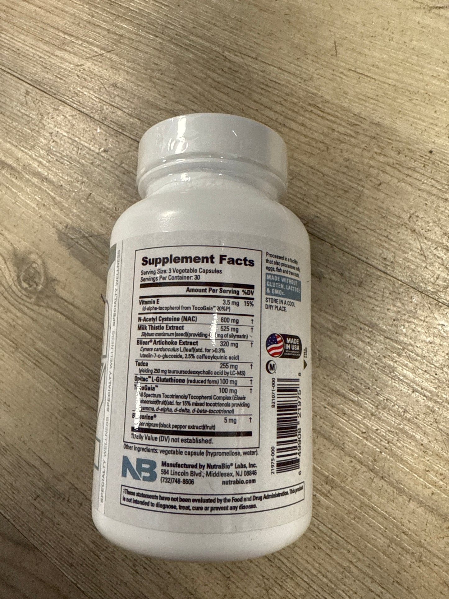 Nutrabio Advanced Liver Support