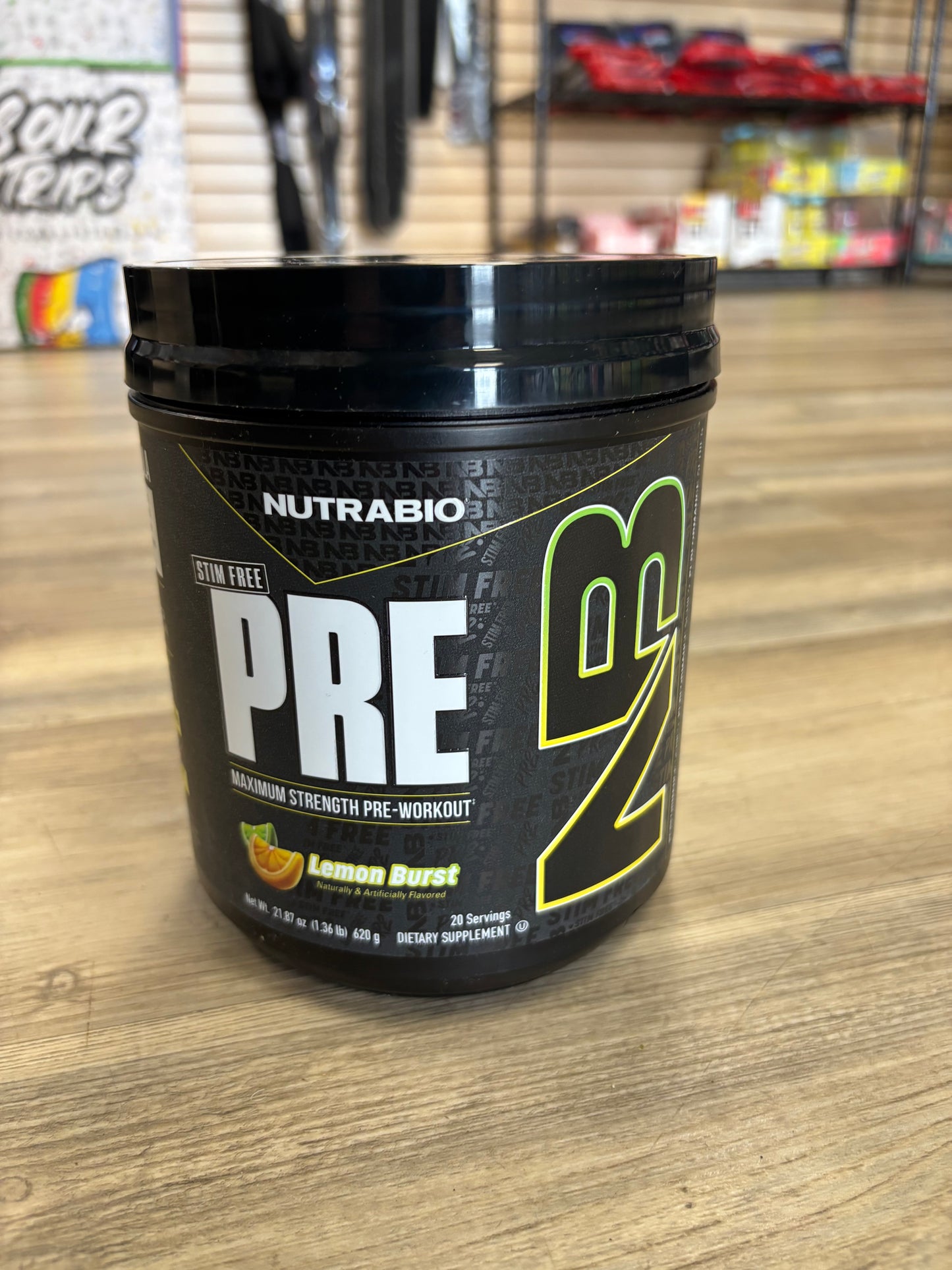 Nutrabio Stim Free Pre