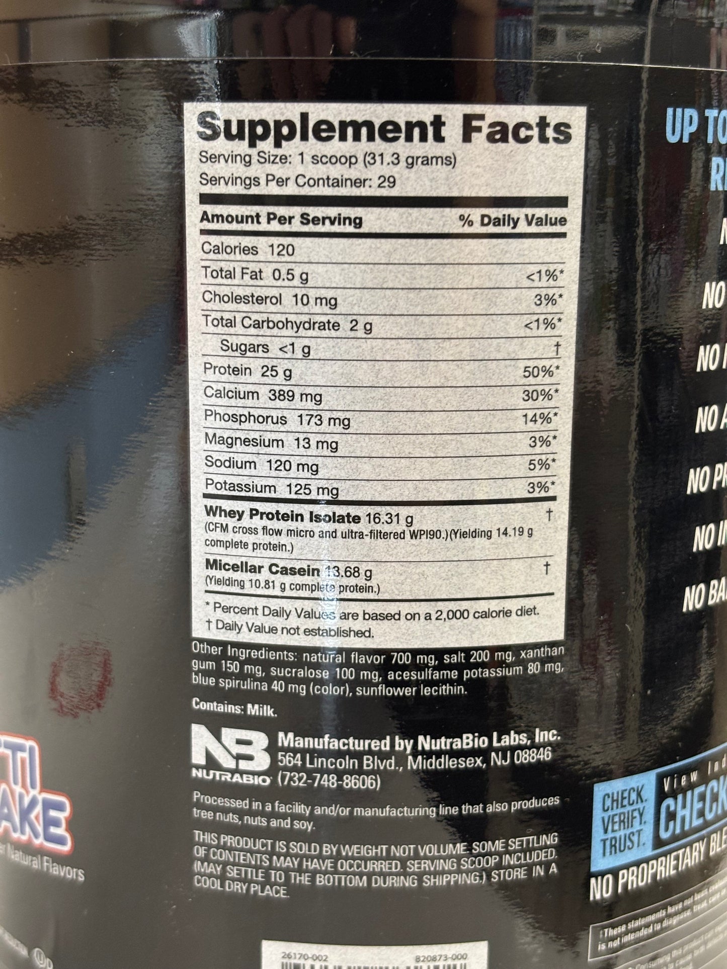 NutraBio Muscle Matrix Protein