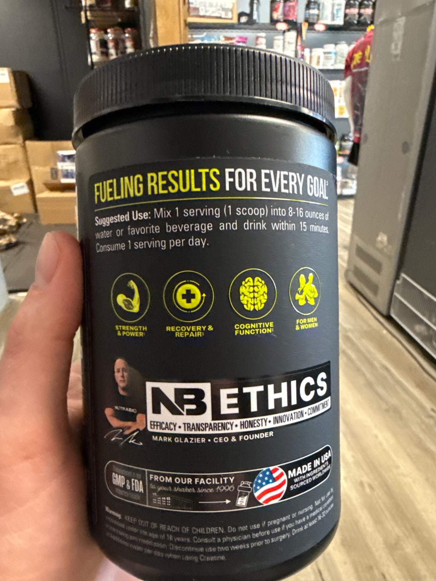 Nutrabio creatine monohydrate 60 servings