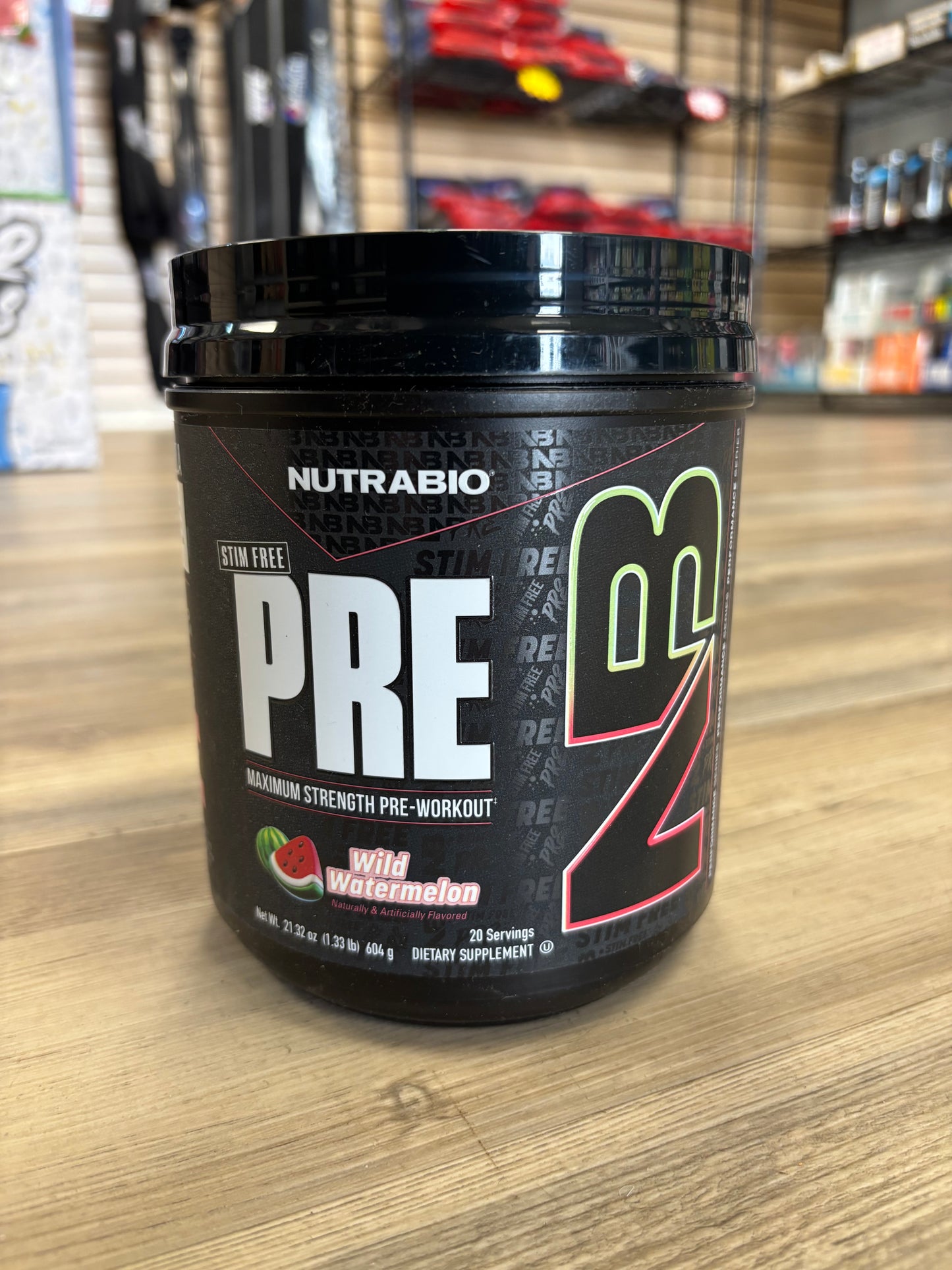 Nutrabio Stim Free Pre