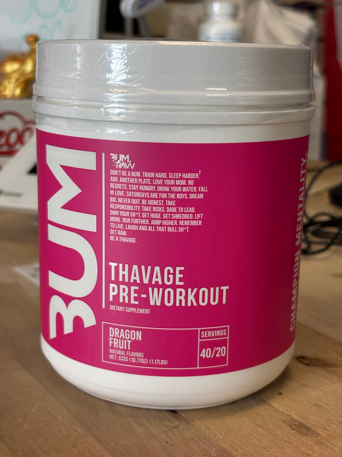 Bum Thavage Pre Dragon Fruit