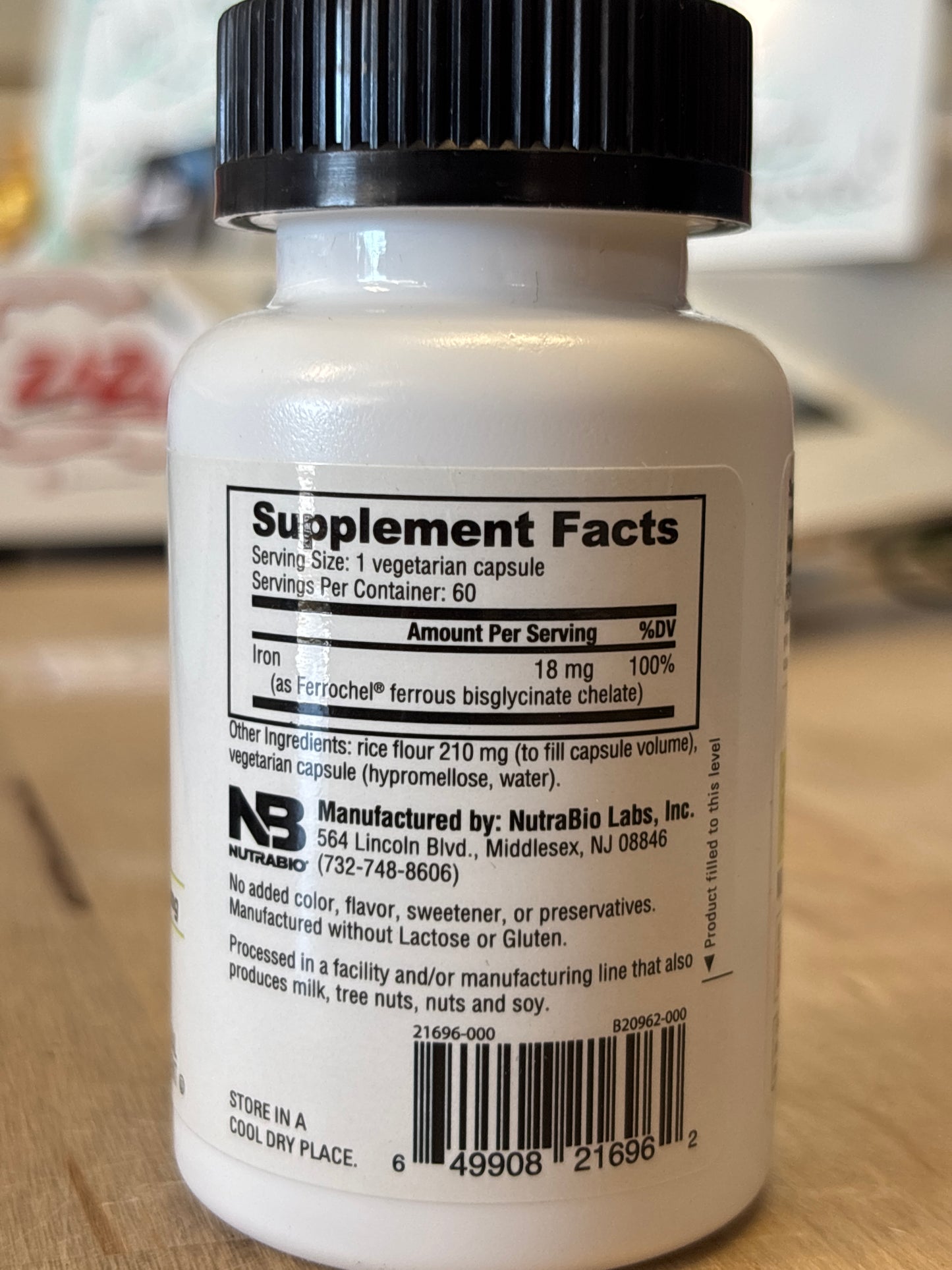 Nutrabio Iron