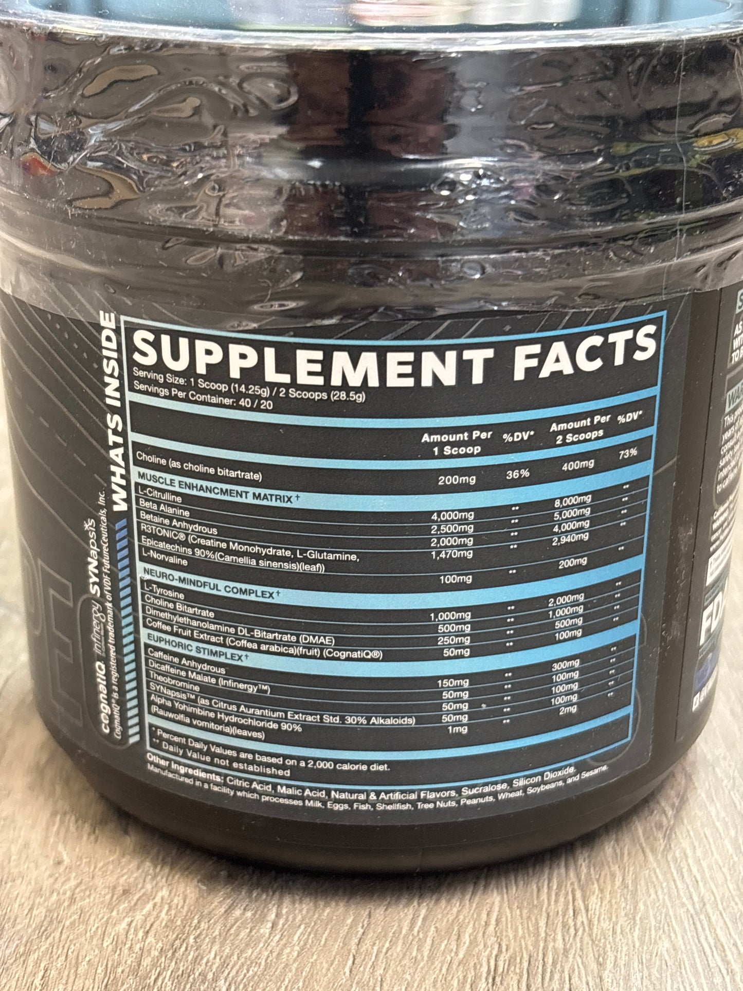 V1nutra Vix Prodigy Pre Workout