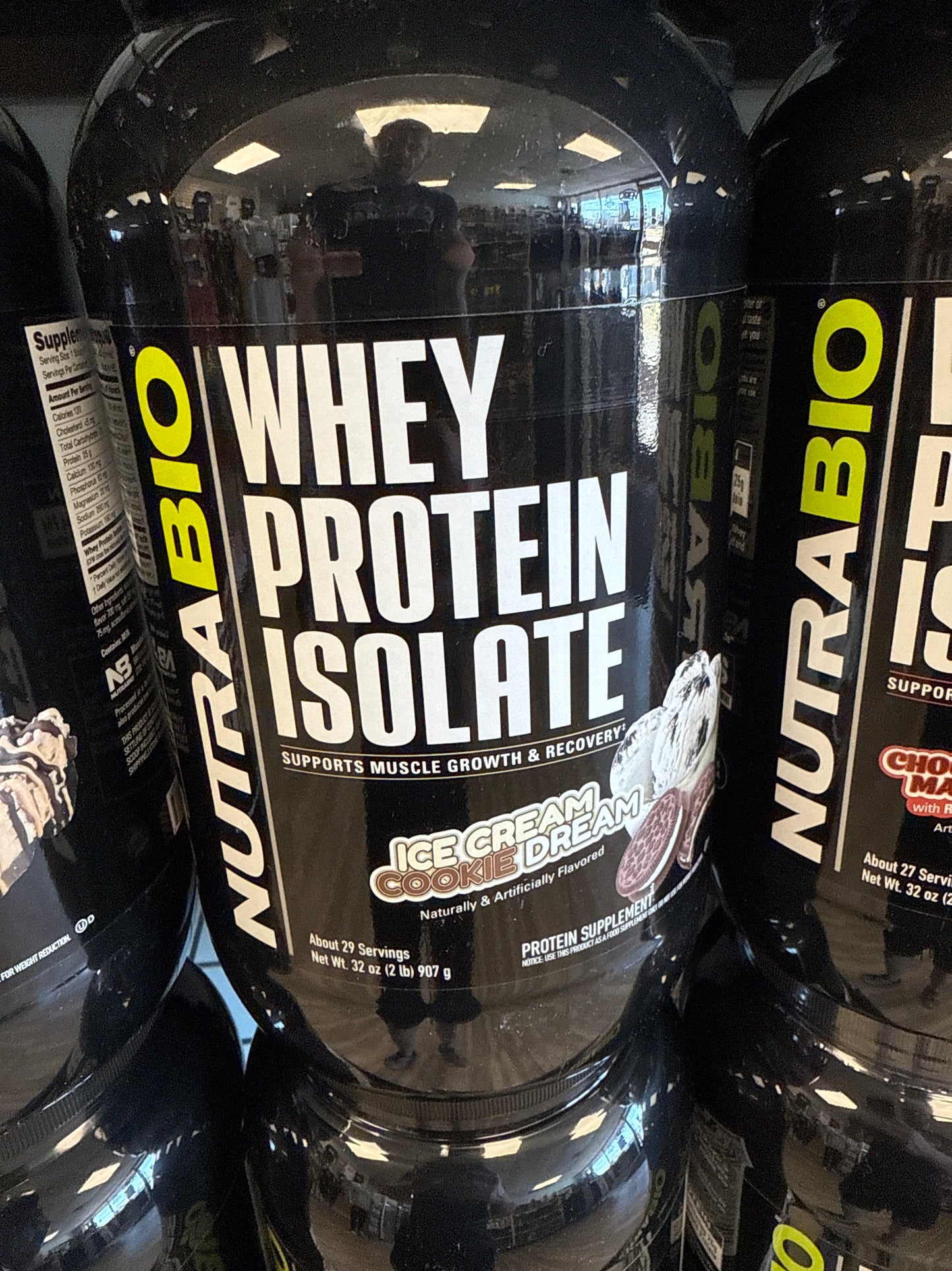 Nutrabio Whey Protein Isolate 2lb