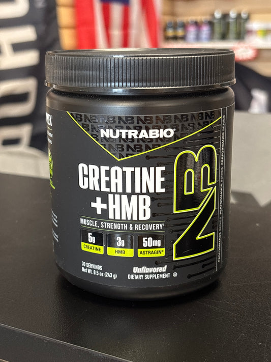 NutraBio Creatine + HMB
