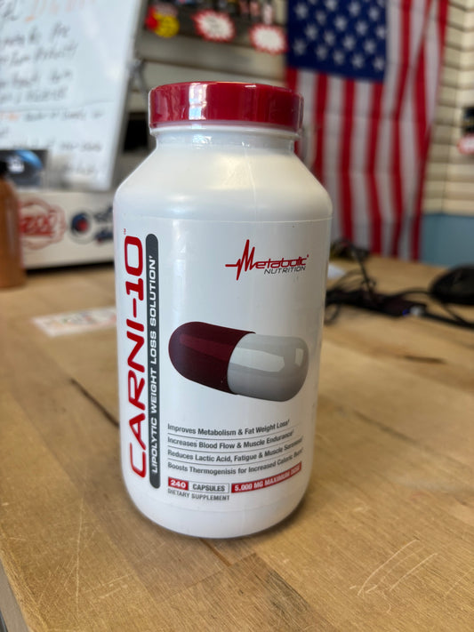 Metabolic Nutrition Carni-10