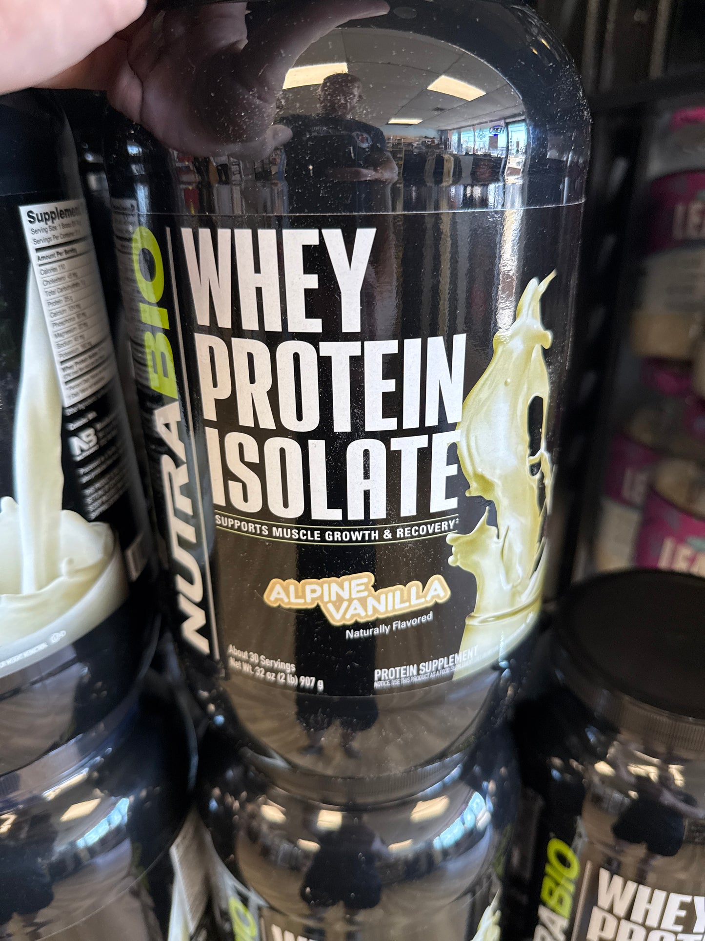 Nutrabio Whey Protein Isolate 2lb