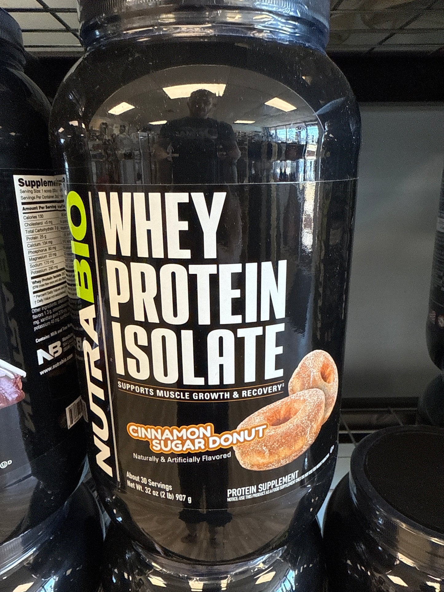 Nutrabio Whey Protein Isolate 2lb