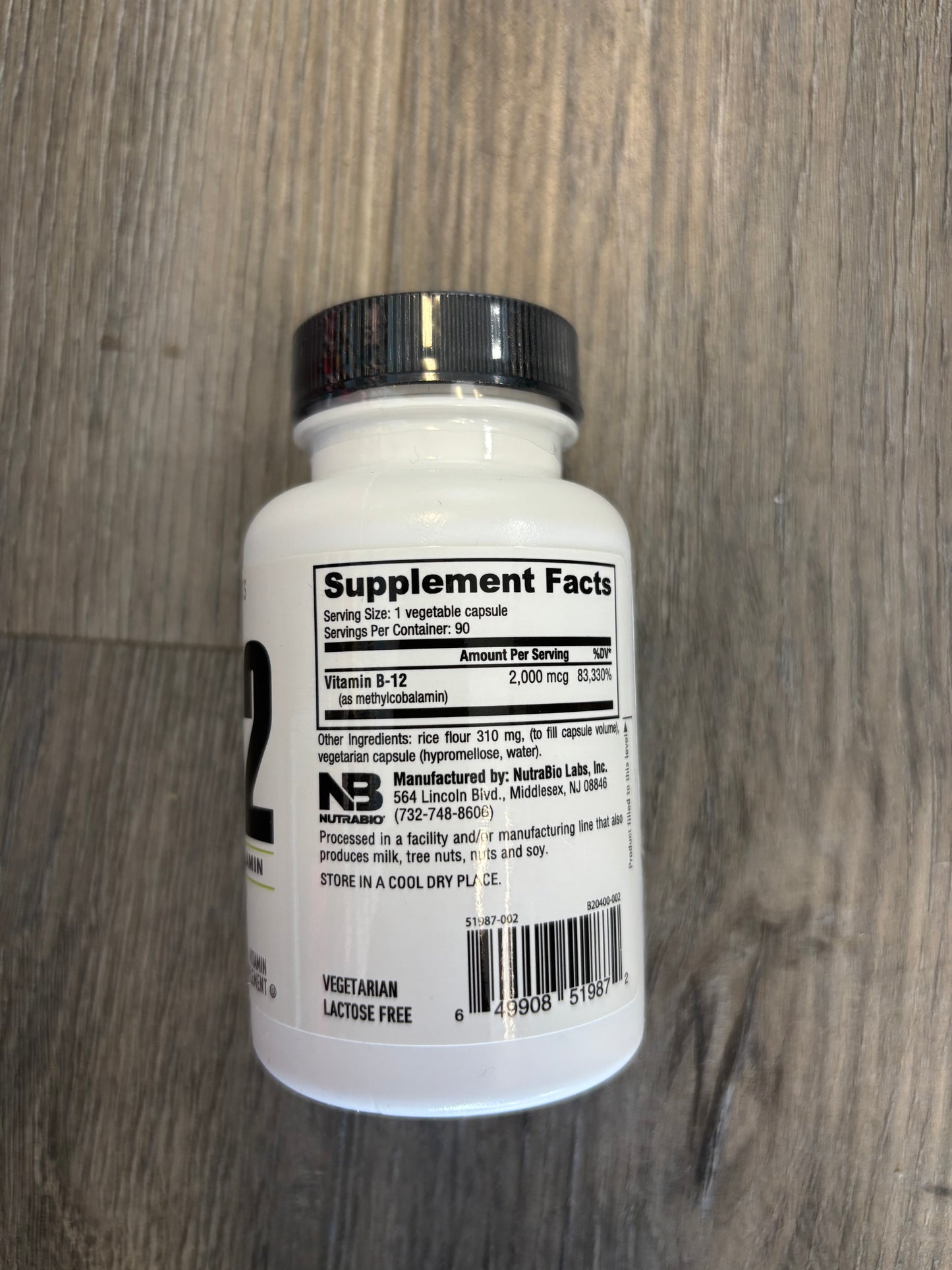 Nutrabio B-12