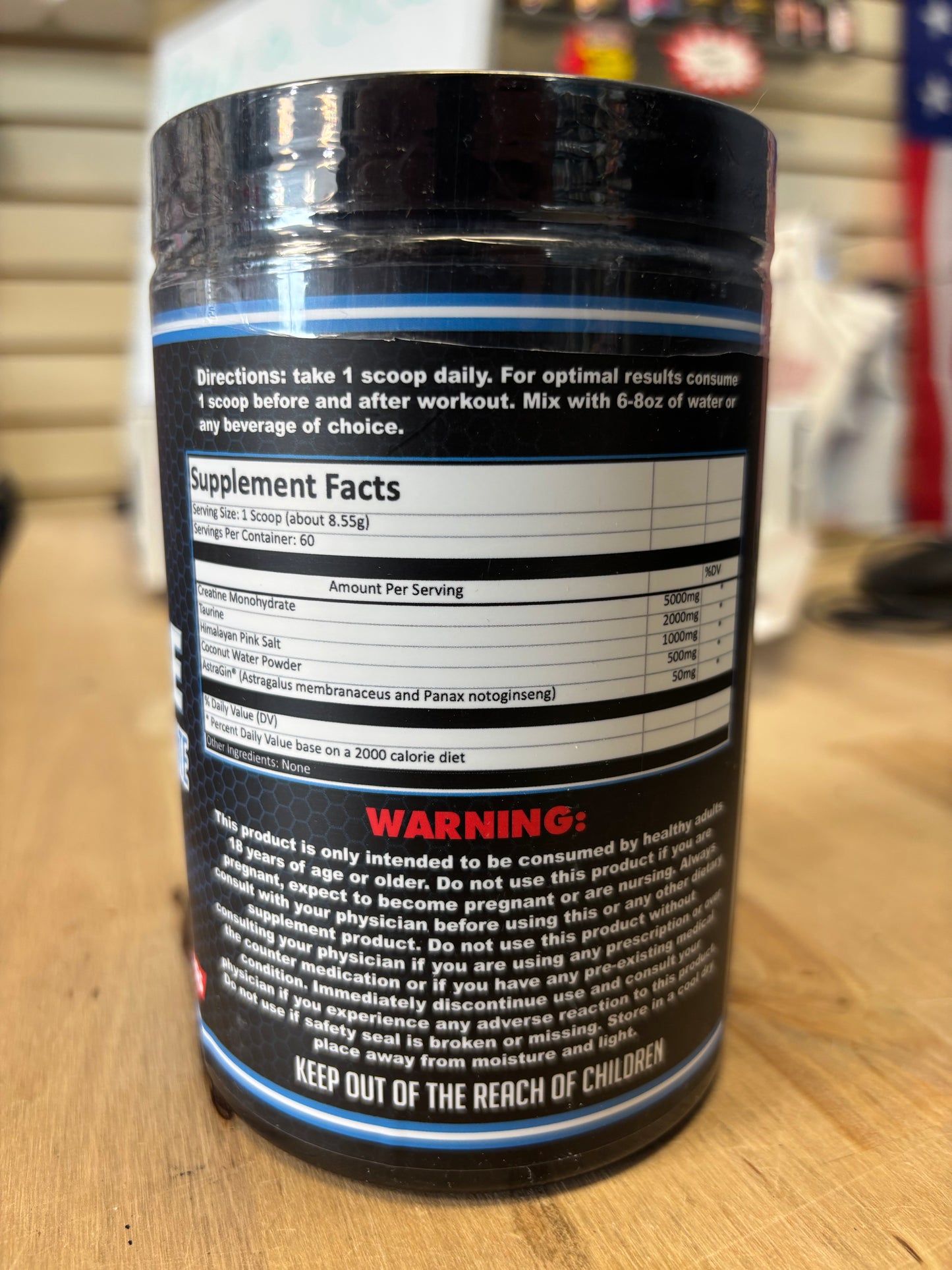 Optimal Creatine With Electrolytes