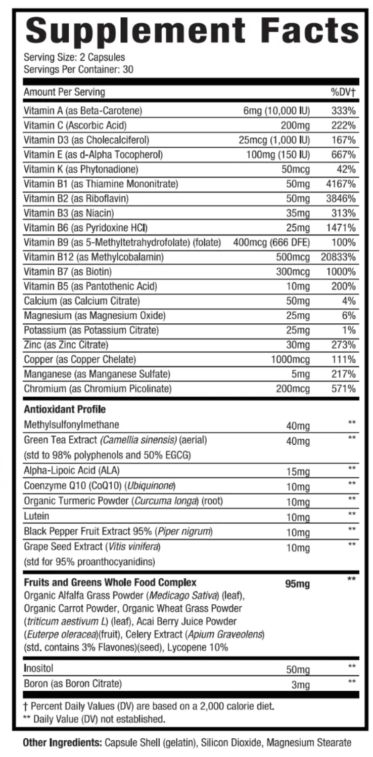 Musclesport Multivitamin