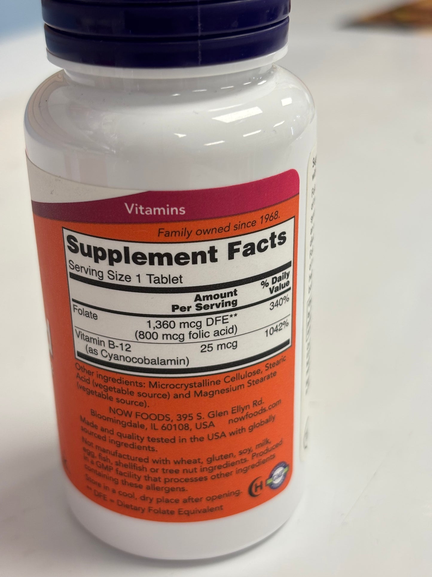 Now Foods Folic Acid