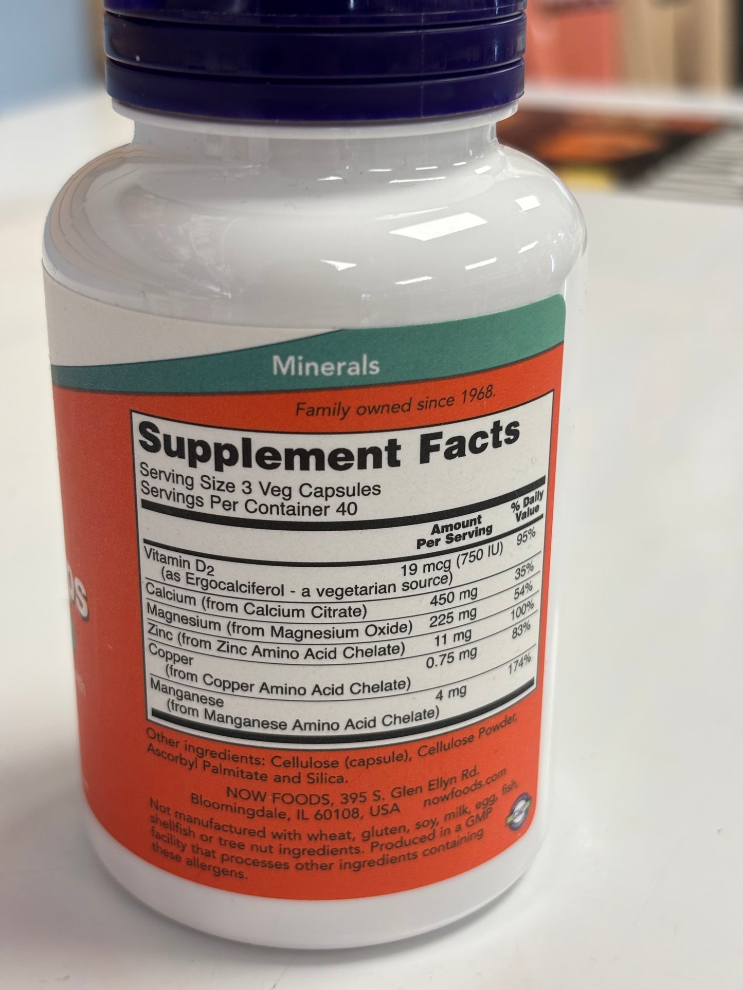 Now Foods Calcium Citrate Caps