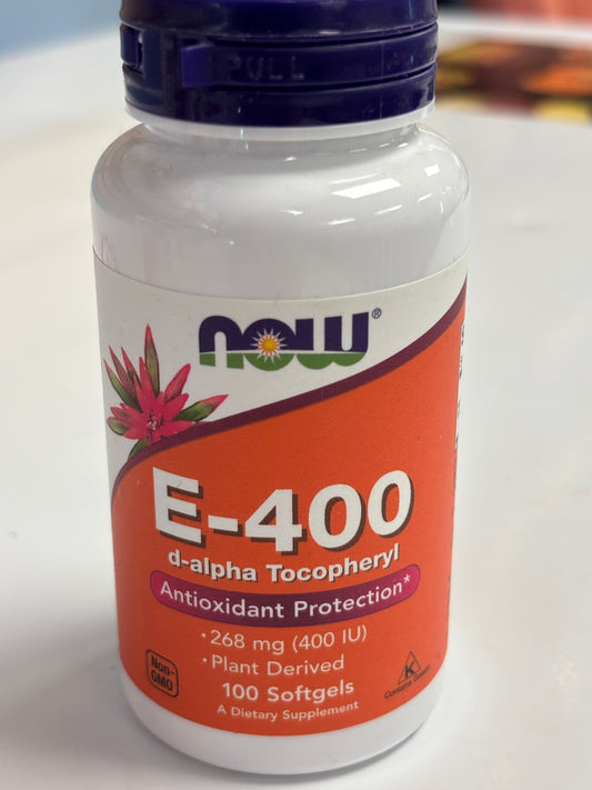 Now Foods E400