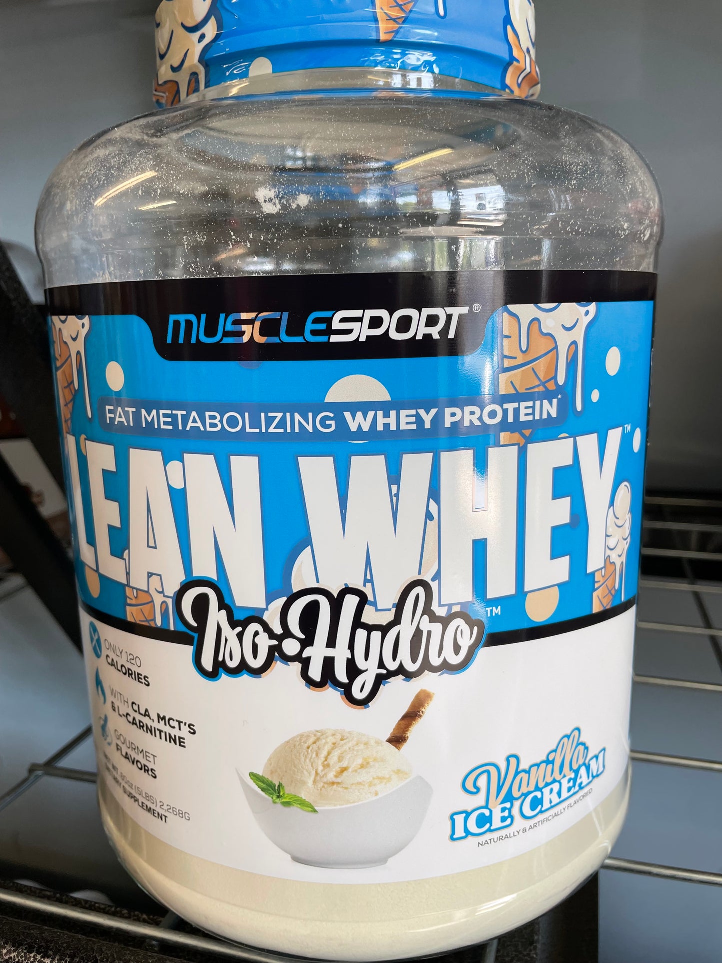 Musclesport lean whey iso hydro 5lb