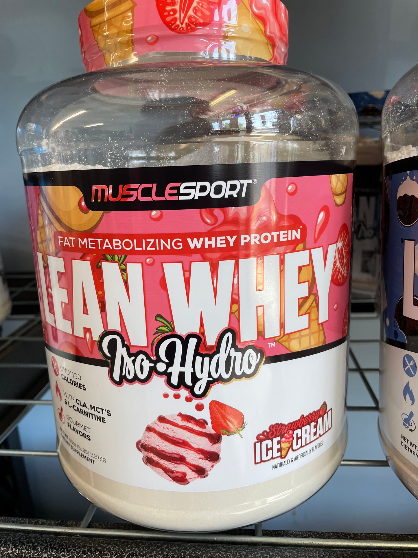 Musclesport lean whey iso hydro 5lb