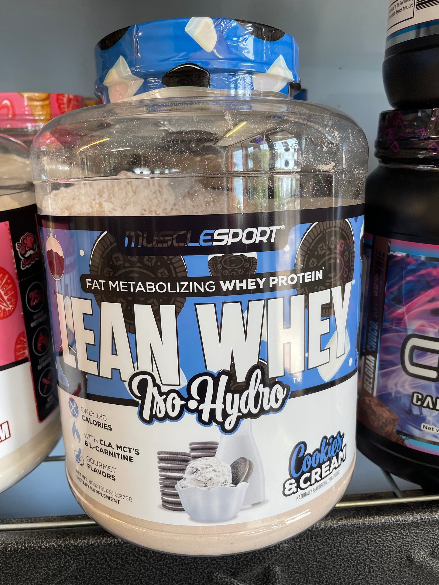 Musclesport lean whey iso hydro 5lb