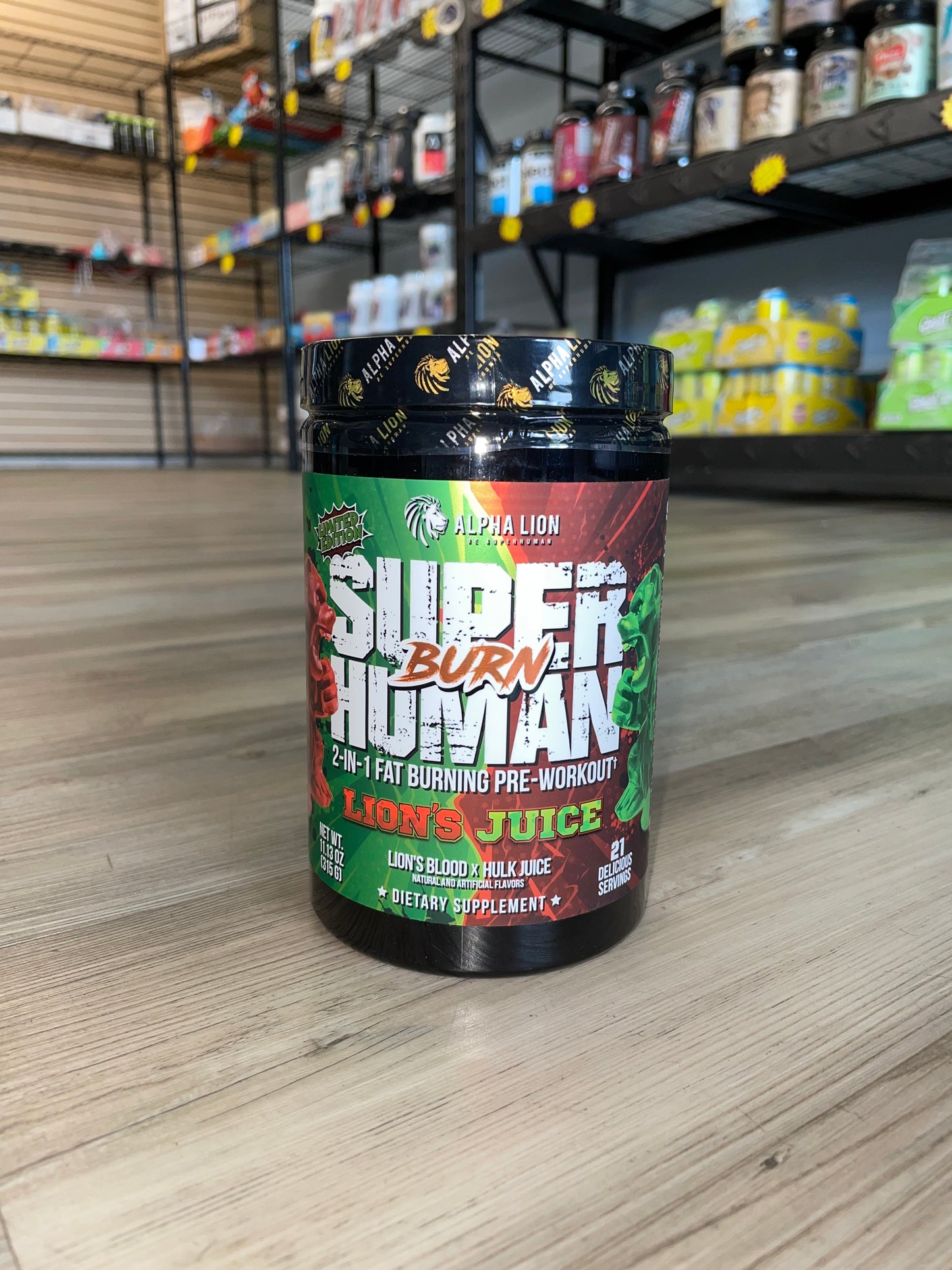 Alphalion Superhuman Burn