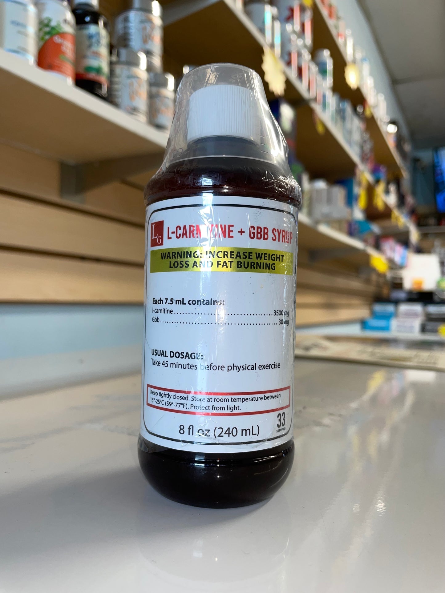 l carnitine + GBB syrup