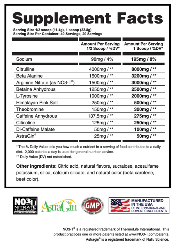 Apollon Nutrition Desparado