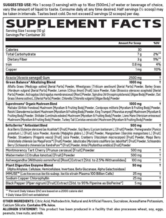 Glaxon Super Greens Pumpkin