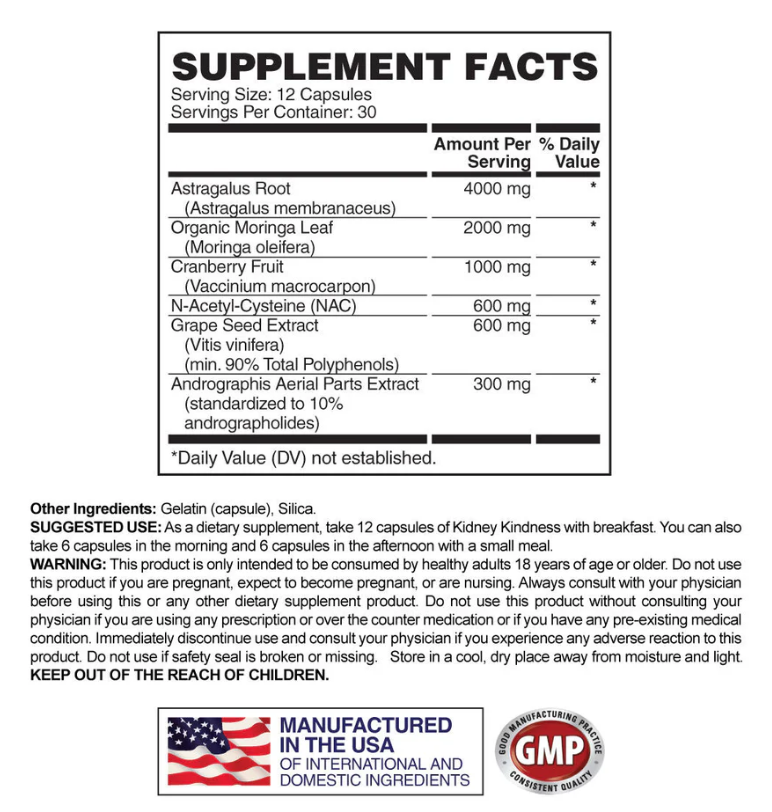 Apollon Nutrition Kidney Kindess