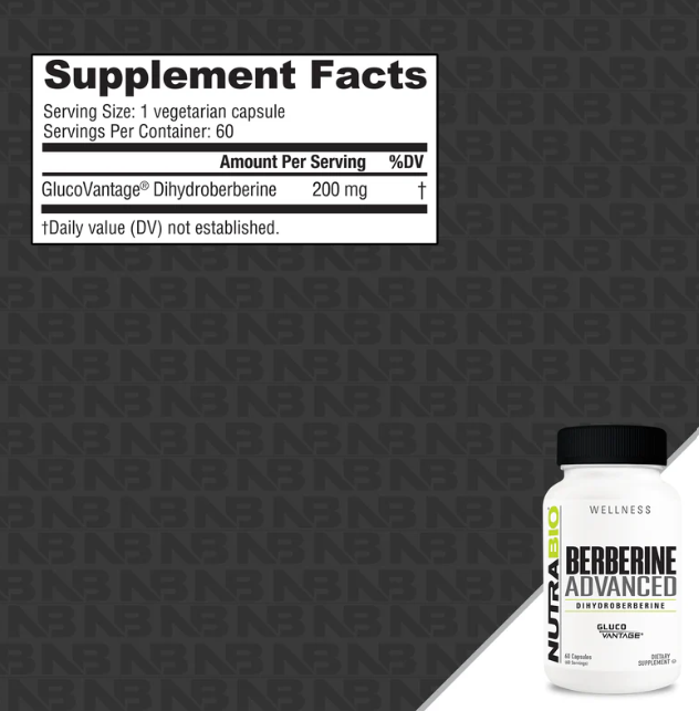 Nutrabio Berberine Advanced