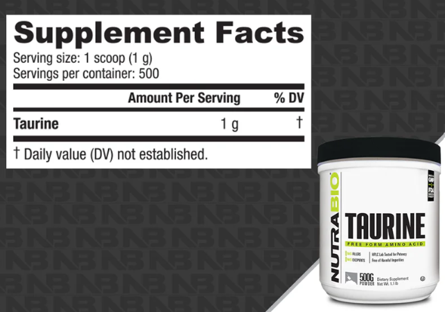 Nutrabio Taurine