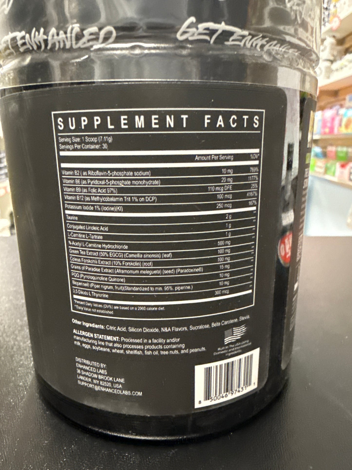 Enhanced labs All Day Shred