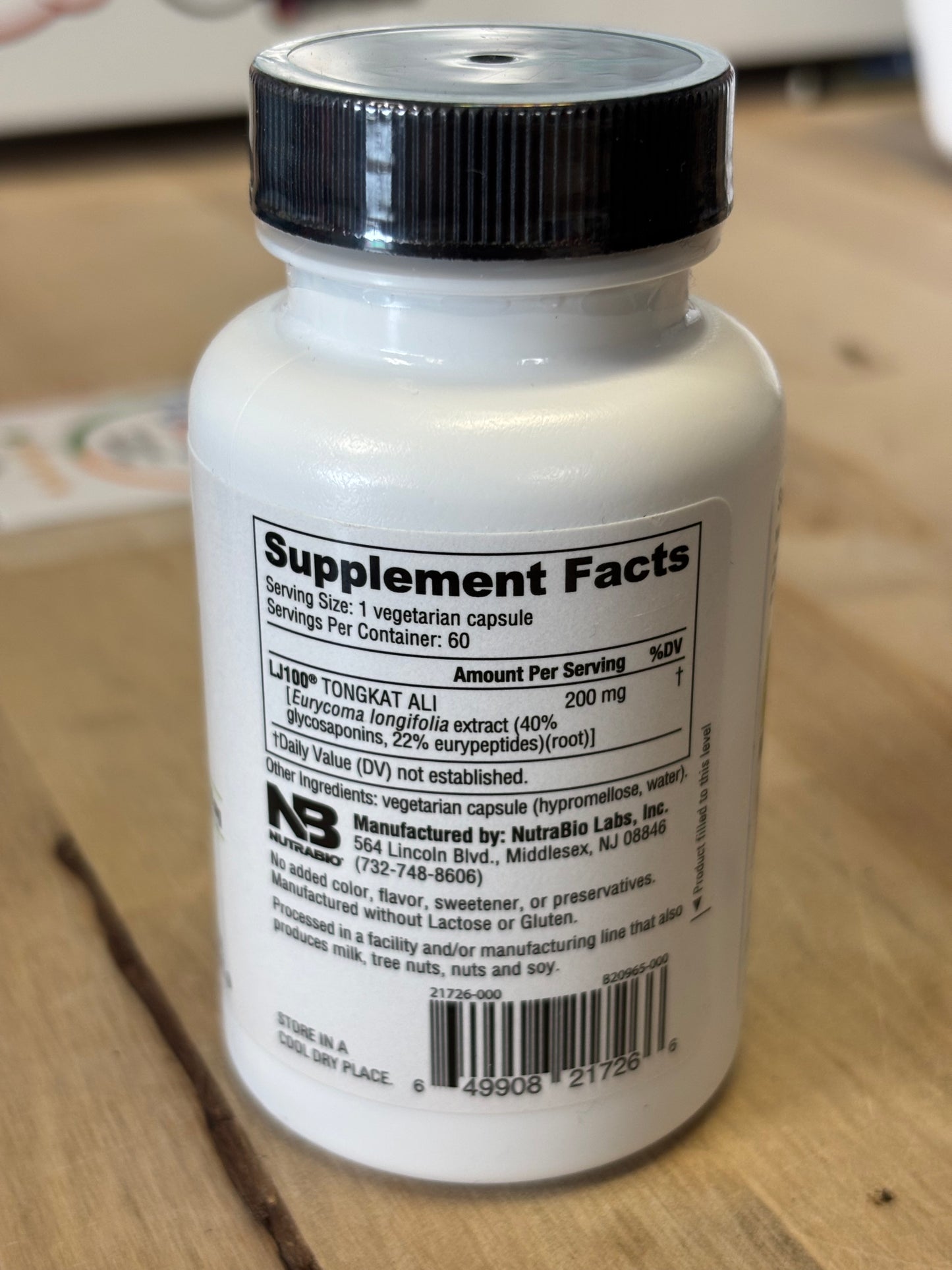 Nutrabio Tongkat Ali