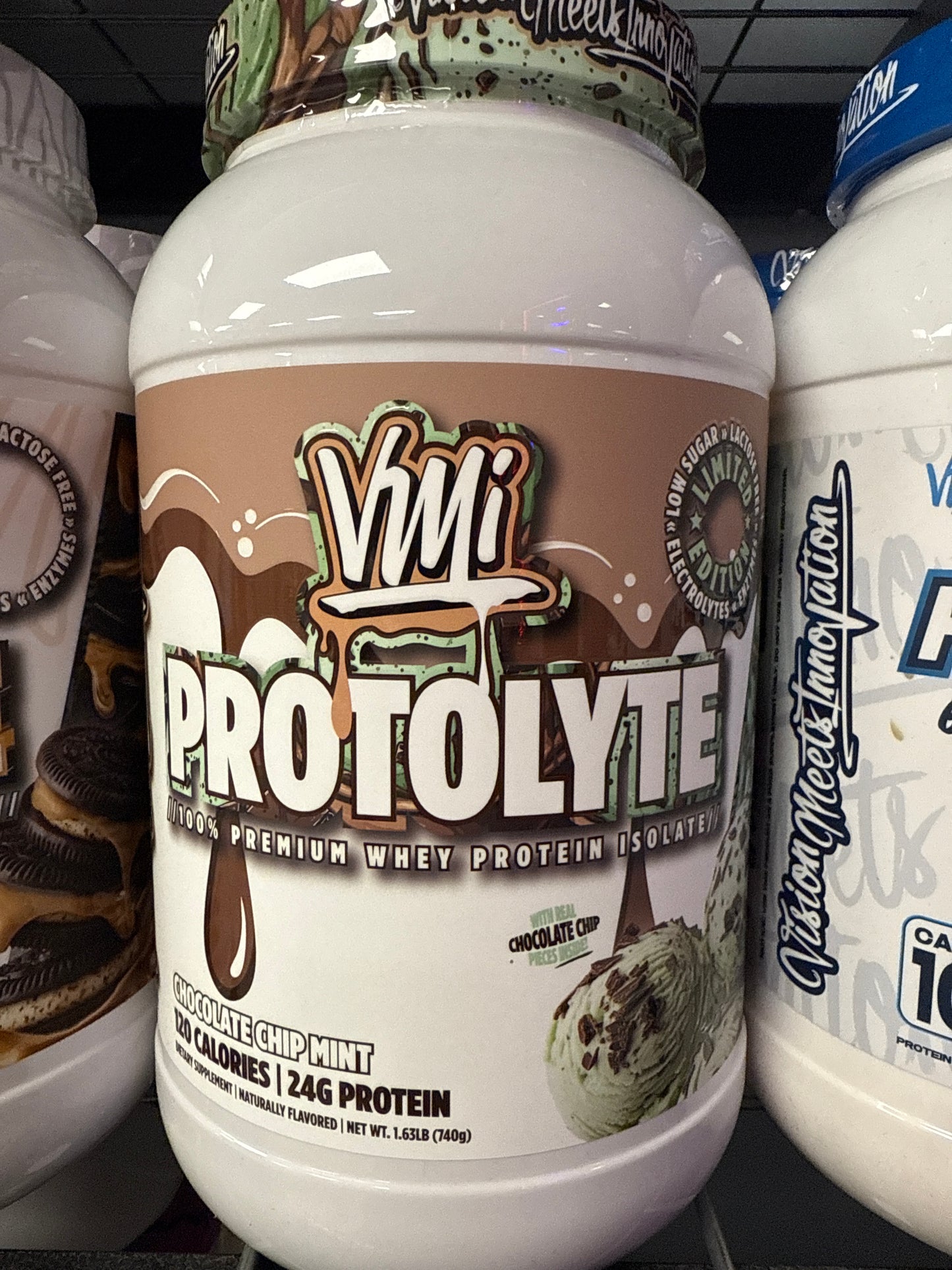 Vmi protolyte 2lb electrolytes and enzymes 100% whey isolate