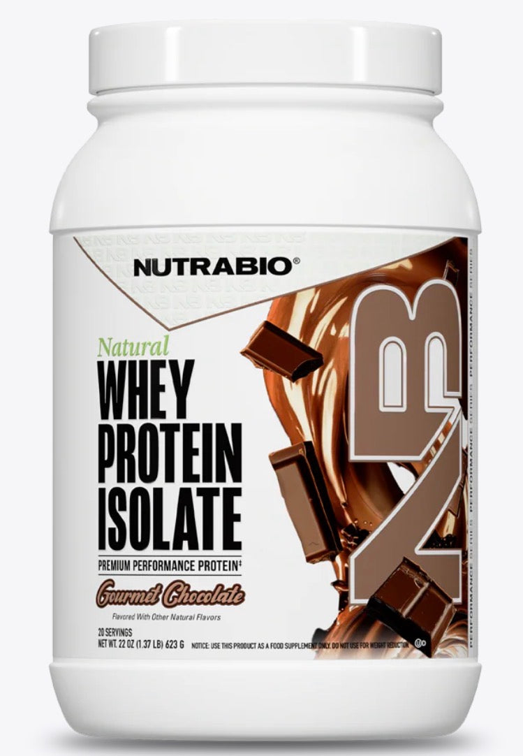 Nutrabio Natural Whey Protein Isolate