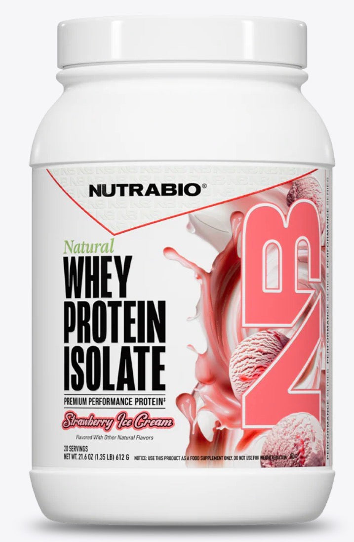 Nutrabio Natural Whey Protein Isolate