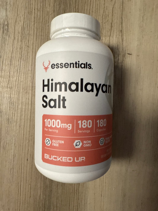 Bucked up Himalayan salt