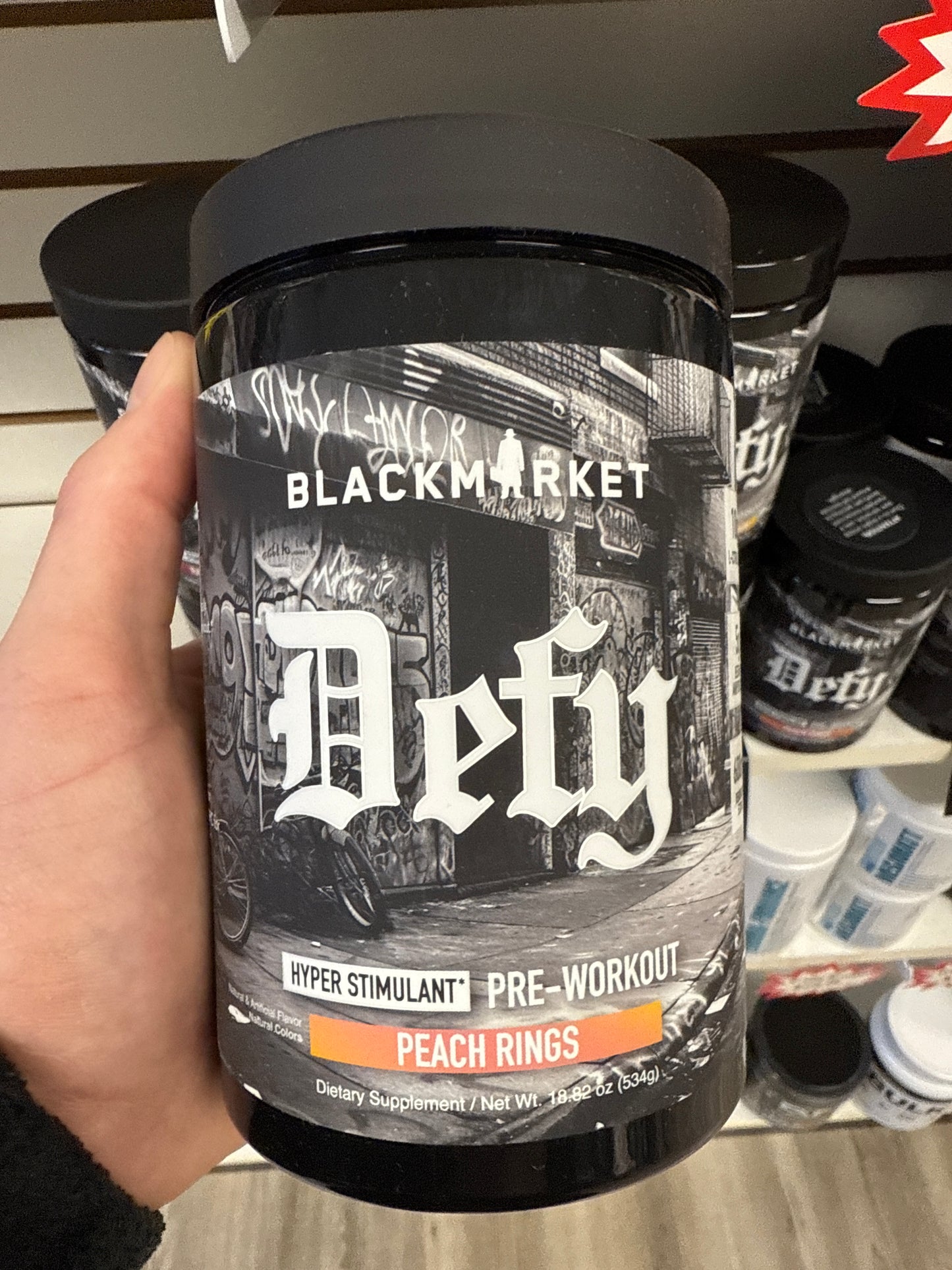 Blackmarket defy pre workout