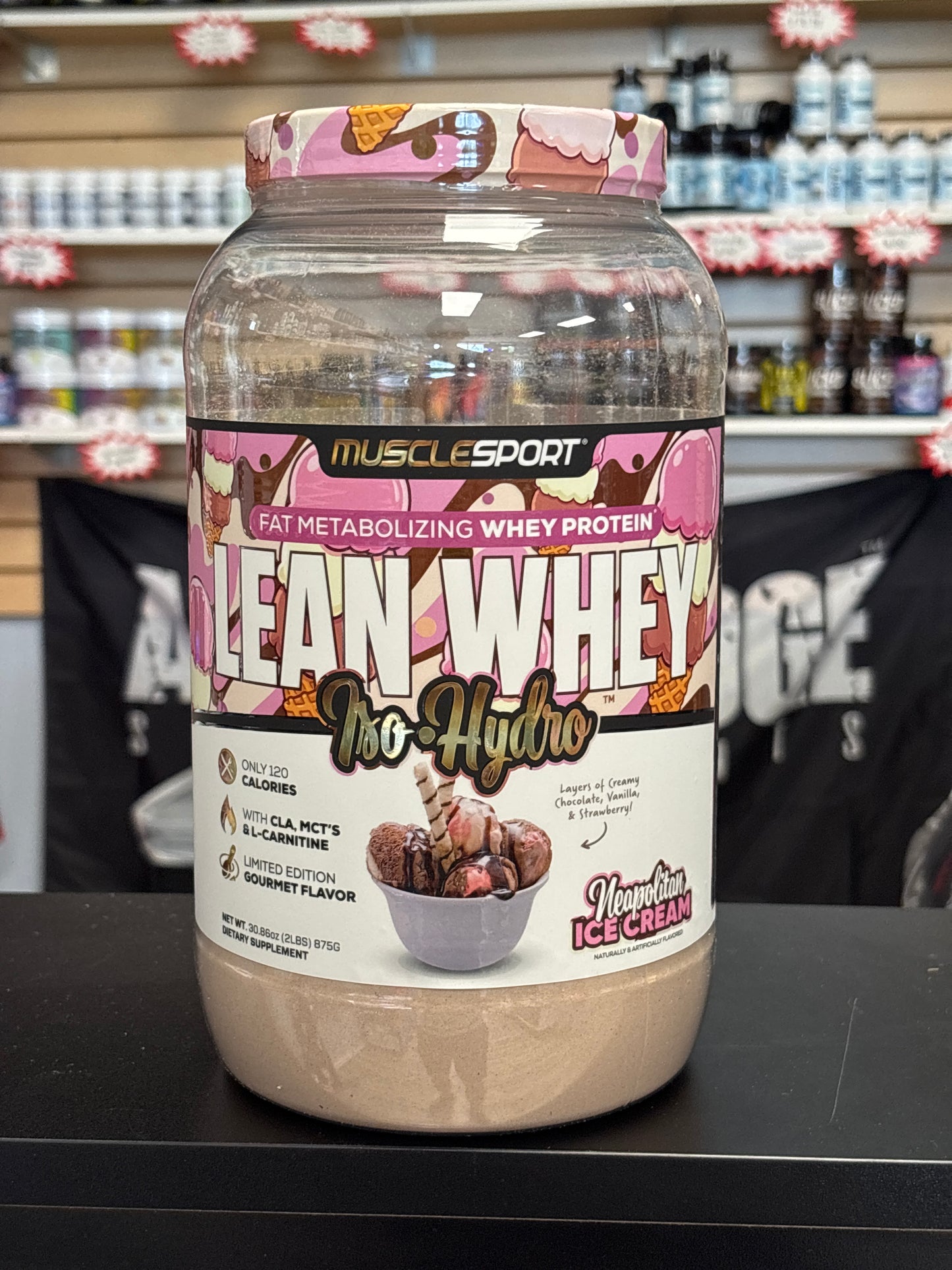Musclesport Lean Whey Iso Hydro 2lb