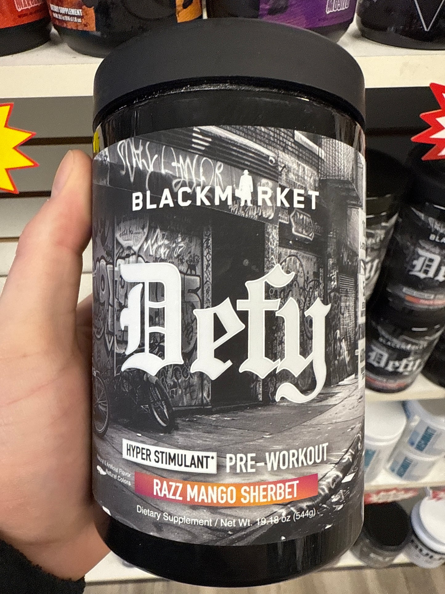 Blackmarket defy pre workout